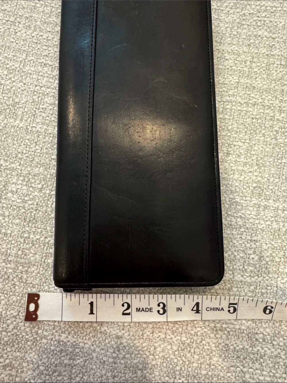 COACH Vintage 90’s Black Leather Men's Travel passport Wallet